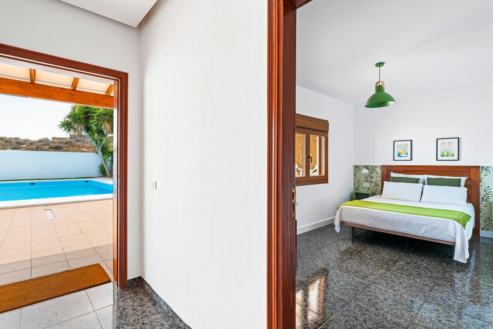 Вилла Private House With Pool & Garden Гуимар Экстерьер фото