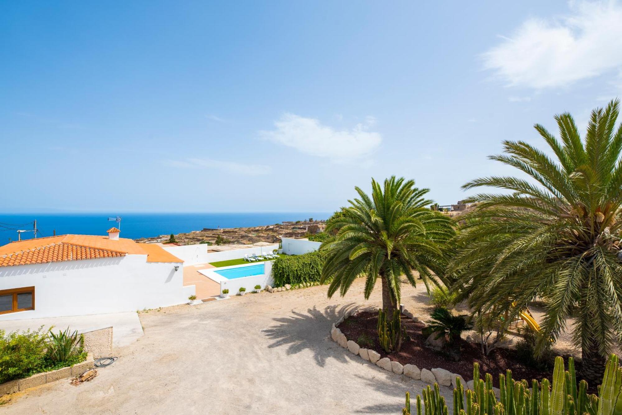 Вилла Private House With Pool & Garden Гуимар Экстерьер фото